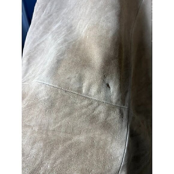 Botticelli Couture Beige Suede Womens Jacket, FALL JACKET, WINTER JACKET - Picture 5 of 6